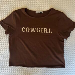 ‘Cowgirl’ Baby Tee